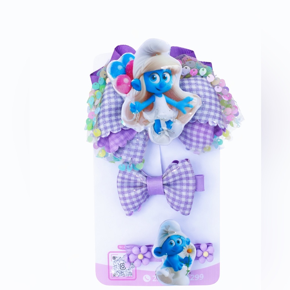Purple and Blue Kids Toy Set